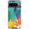 Turquoise Brush Stroke by Etta Vee Google Pixel 10 Pro XL Clear Case